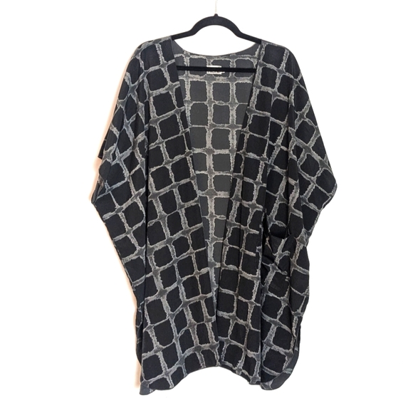 Niche Nilgun Derman Printed Kimono Size S/M Lagenlook - Picture 1 of 6